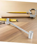 Heavy Duty Adjustable Hinge Wrench Kit For Door Hinge Repair And Alignment DIY Level Precision Gap Adjuster Tool Set shown