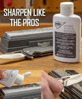 Honing Oil For Sharpening Stones 4oz Bottle Keeps Tools And Knives Slick Built In Stone Cleaning Agents And Rust Inhibitors