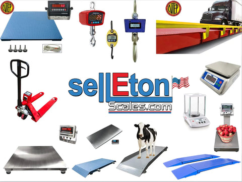 Built Tough Six By Four Platform Floor Scale One Thousand Pound Capacity NTEP Certified with Heavy Steel Frame and Anti Slip Surface.