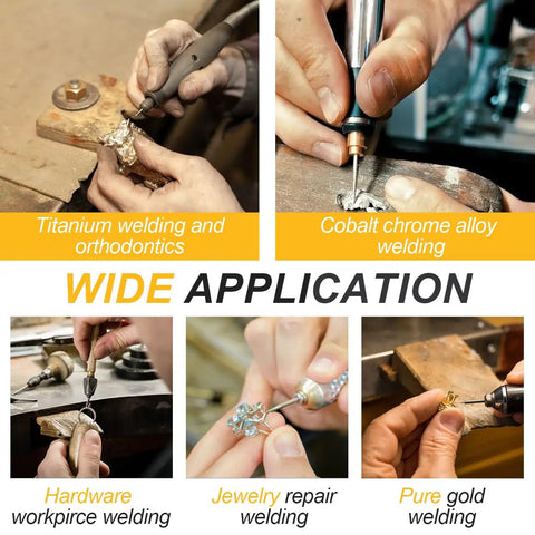 Pro Grade CNC Pulse Argon Arc TIG Jewelry Spot Welder With Five Shortcut Modes for jewelry and small metalwork welding applications