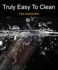 Manual Espresso Maker For On The Go Portable Coffee Machine submerged in water, demonstrating easy cleaning and durability.