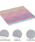 Wood Grain B Print Dish Drying Mat For Kitchen Counter Ultra Absorbent Microfiber Drying Pad Machine Washable Rack Mat 16x18 Inches