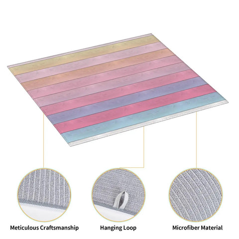 Wood Grain B Print Dish Drying Mat For Kitchen Counter Ultra Absorbent Microfiber Drying Pad Machine Washable Rack Mat 16x18 Inches