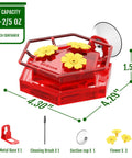 Two Pack Window Hummingbird Feeder With Super Sturdy Suction Cups And Built In Ant Moat Easy To Clean And Refill Eight Point Eight Ounce Capacity Outdoor Red Feeders For Quick Bird Watching