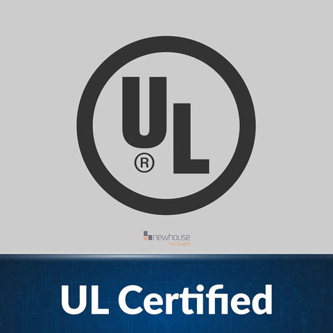 UL Certification logo for 24V 40VA Doorbell Transformer Power Supply For Ring Video Doorbell Pro And Nest, Smart Home Ready