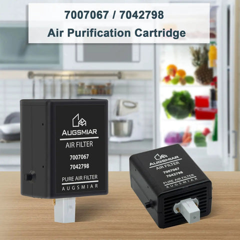 Air Purification Cartridge Replacement For Refrigerator 7042798 7007067 Keeps Food Fresh Every 20 Minutes With Filter Duo Replaces