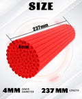 Universal 72 Piece Spoke Covers Kit With Wheel Wraps For Eight To Twenty One Inch Rims 237mm length 4mm inner diameter