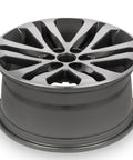 18 Inch Machined Gray Alloy OEM Rim For 2015 2020 Canyon Road Ready SUV Wheel Genuine OEM Replacement Fits TPMS Lug Nuts Valves And Winter Tires Easy Install