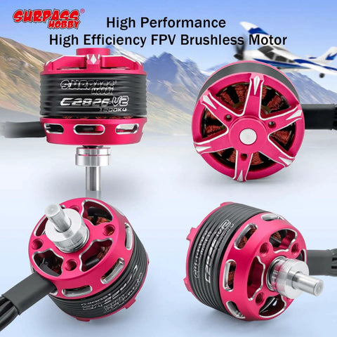 C2826 1200KV Beefy Brushless Outrunner Motor For 2-3S RC Multicopters And Fixed Wing UAVs, multiple angle views