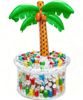 Giant Inflatable Palm Tree Cooler for Pool Parties Holds 34 Gallons 200 Plus Cans Keeps Drinks Cold at Beach Luau or Backyard Party