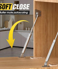 Drop Down Gas Struts Two Pack For Cabinets And Desk Doors 90 Degree Hinge With Quiet Soft Close 100N (22Lbs) Gas Springs