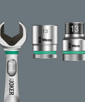 Zyklop 1/4 Inch Drive Socket With Take It Easy Tool Finder Color Coded Sizing Knurled Grip For Easy Manual Or Power Tool Use