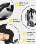 Ultimate 2000W Electric Roti Maker Press with ergonomic handle, easy storage, and effortless cleanup features.
