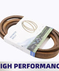 Beefy Aramid V Belt For Lawn Mower Decks 52 Inch One Half Inch Wide 132 Inch Long Replacement packaged with high performance label.