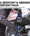Mechanic using Beefy Coldproof Winter Work Gloves For Extreme Cold -20C With 3M Thinsulate 150G Insulation, Size Large, SL7721FW