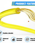 4 Size Fuel Line Repair Kit With 4 Feet Of Durable Lines For Chainsaws And Trimmers showing flexible tygon line and features