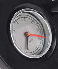 Dial Hand Wheel Position Indicator 12x100mm with black housing, close-up of 0-360° readout, red pointer on dial face.