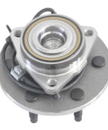 2 Pack Front Wheel Bearing And Hub Assembly 6 Lug 2WD With ABS Fits GMC Sierra 1500 Yukon 2000 To 2006 Chevy Silverado 1500 1999 To 2006