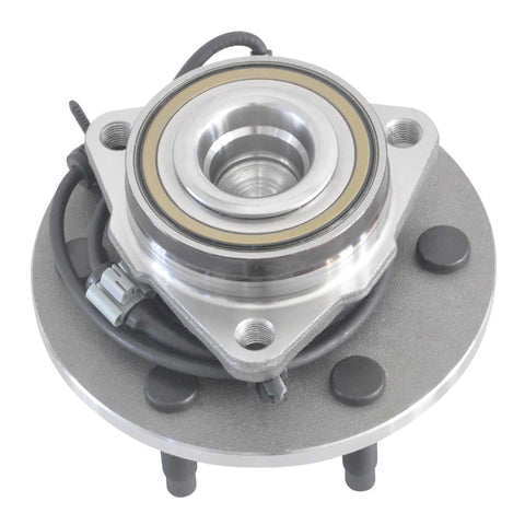 2 Pack Front Wheel Bearing And Hub Assembly 6 Lug 2WD With ABS Fits GMC Sierra 1500 Yukon 2000 To 2006 Chevy Silverado 1500 1999 To 2006