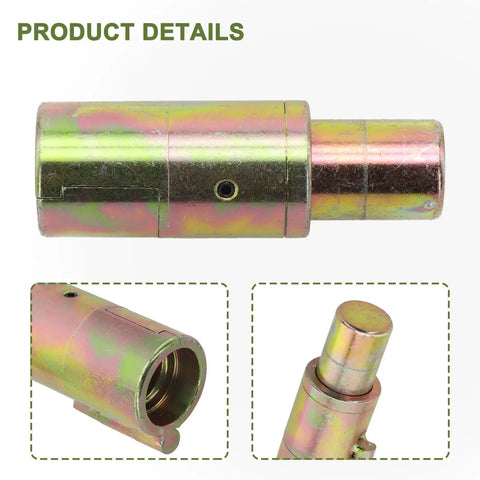 2 Pack Durable 304 Stainless Steel Bellows Interface Tools For A45 Steel Process With Dual Apertures For 20 And 25mm Corrugated Pipe Making Jobs - detailed view of bellows tool.