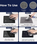 Screen Cleaner Spray Kit With Gel For All Electronics Streak Free Dope Clean Non Drip Formula how to use guide with steps
