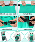Steps to secure Adventure Ready 25L Roll Top Dry Bag Backpack Waterproof Dry Sack For Kayaking Boating Fishing Hiking Rafting