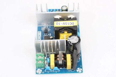 Compact AC to DC Isolated Power Supply Module 15V 10A 150W With Overcurrent Protection Wide 100 to 240V AC Input Dual Sided PCB