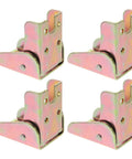 4 Sets 90 Degree Self Closing Folding Table Leg Hinges Built Tough Heavy Duty Metal Cabinet Door Hinges gold finish