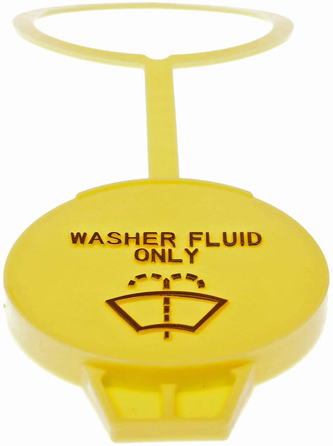 Yellow Volvo Washer Fluid Reservoir Cap Replacement Direct Fit For Select Volvo Models Easy Install Durable Cap