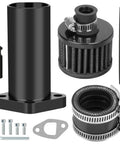 Intake Manifold Inlet Pipe Kit For PWK 24mm 28mm Carbs Fits Predator 212 224cc 196cc 200cc Engines And GX200 6.5HP Mini Bikes Go Karts