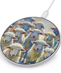 10W Fast Wireless Charger Pad Slim Portable Charging Station For Phone with sheep artwork