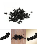Dope Nylon Hex Spacer Kit With M2 M3 M4 Sizes 100 Piece Set Includes Plastic Spacers Screws And Nuts Male And Female Standoffs For Electronics And 3D Printing DIY Projects With Metric Threading, black nylon screws