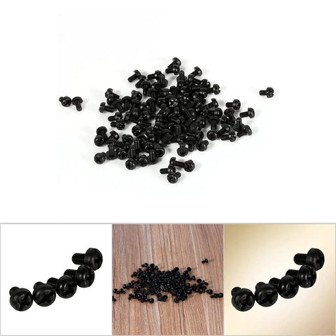 Dope Nylon Hex Spacer Kit With M2 M3 M4 Sizes 100 Piece Set Includes Plastic Spacers Screws And Nuts Male And Female Standoffs For Electronics And 3D Printing DIY Projects With Metric Threading, black nylon screws