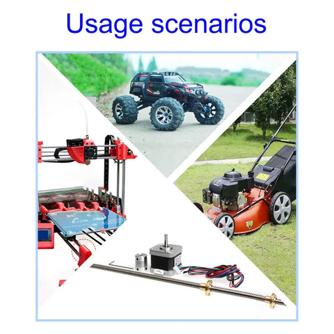 Usage scenarios for 2 Pack Flexible Beam Couplings 4mm To 8mm Shaft, 19mm Outer Diameter, 25mm Length, M4 Screws