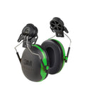 Cap Style Hard Hat Attachment Ear Muffs X Series X1P3E with 21 dB NRR for Construction