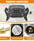 Replacement Grill Regulator Valve For 29102349 Fits Grill2Go X200 Portable Tru Infrared 1 Burner Gas Grill Regulator