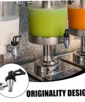 Hassle Free Universal Plastic Water Spigot And Dispenser Tap Fitting Standard Drink Coolers with smooth variable flow dial.