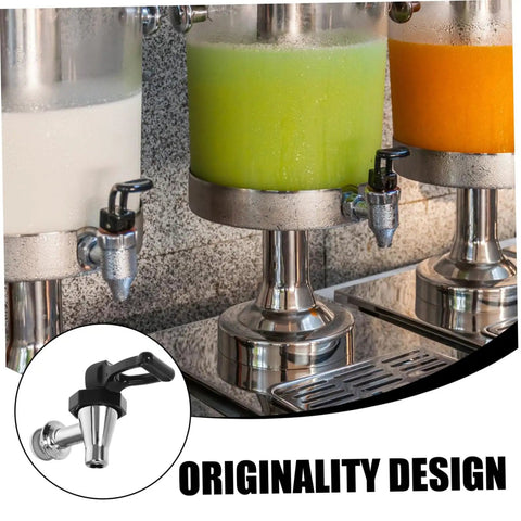 Hassle Free Universal Plastic Water Spigot And Dispenser Tap Fitting Standard Drink Coolers with smooth variable flow dial.