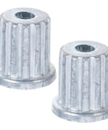 Two Pack Washing Machine Impeller Core Metal Repair Components Kit For Stable Shaft Support Prevents Core Loosening Restores Impeller Core And Central Gear Durable Metal Repair Parts For Home Washer DIY Friendly, two silver metal shaft cores