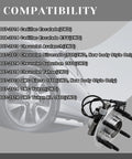 Front Wheel Bearing Hub Assembly 2WD Pair For Cadillac Escalade ESV 2007 To 2014 Chevy Avalanche 2007 To 2013