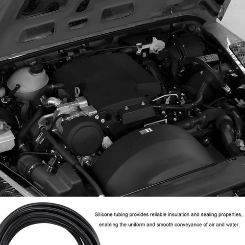 Awesome 70 PCS Car Vacuum Line Kit with Durable 5Ft Hoses And 64 Connectors For Easy Vehicle Piping Fixes With 130PSI Pressure Rubber Sets In Sizes Like 1/8 To 3/8, silicone tubing in engine bay