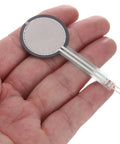 Thin Film Pressure Sensor FSR 410B 10g To 10kg Force Sensing Resistor Pad For Smart Home And Instruments Stress Test Sensor Pad 1 Pack Flexible Film Sensor Great For DIY Projects And Lab Testing Gear, round film sensor in hand