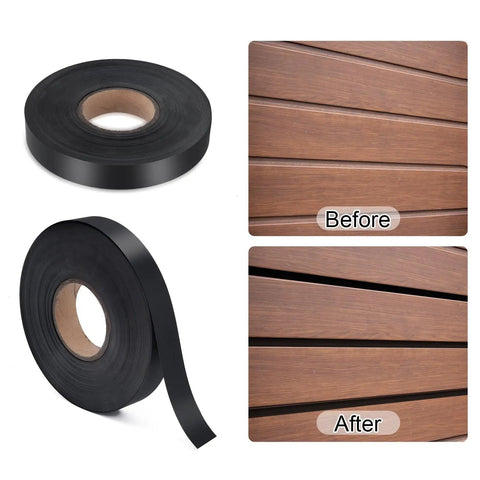Black Slatwall Inserts Dope Wall Plate Gap Filler For Modern Room Makeover Embedded Vinyl Panels Before and After