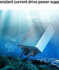 Led Flood Light, 10000Lm Waterproof Ip66, 3.5Cm Ultra-Thin Outdoor Sup, constant current drive power supply underwater image.