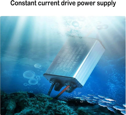 Led Flood Light, 10000Lm Waterproof Ip66, 3.5Cm Ultra-Thin Outdoor Sup, constant current drive power supply underwater image.