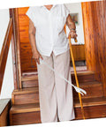 28 Inch Long Reach Grabber Tool Reacher Aid With Firm Grip And Nonslip Hold For Seniors And Pregnant Women Lightweight Plastic And Stainless Steel Pickup Tool For Kitchen Balcony And Home used on stairs
