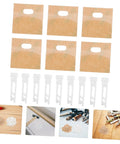 Vertical Blind Repair Kit With Slats Stems For DIY Quick Replacement Of Vertical Blinds Parts Practical Window Carrier Accessories And Restoration For A Smooth Functional Look, showing slats, stems, and fixing parts.