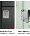 Two Pack 2.6 Inch Shackle 4 Digit Padlock For Outdoor Doors And Storage Weatherproof Zinc Alloy Lock Hasp Locker