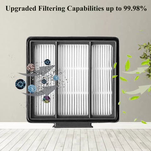 Replacement Part Accessory Set For Shark IQ Robot Vacuum Compatible With RV1001AE RV1001 RV1000S RV1001AEC filter close-up