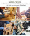 Dope 45 Sheet Wet Dry Sandpaper Set Ranging 120 To 5000 Grit for polishing wood furniture and cars, featuring tear-proof material.